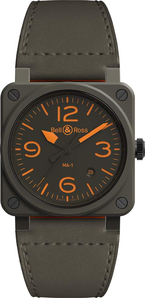 Bell & Ross Instruments BR 03-92 MA-1 BR0392-KAO-CE/SCA