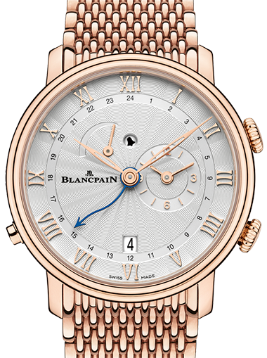 Blancpain Villeret Reveil GMT 6640 3642 MMB