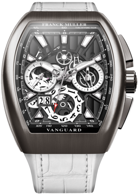 Franck Muller Mens Collection Vanguard Grand Date V 45 CC GD SQT BR 2