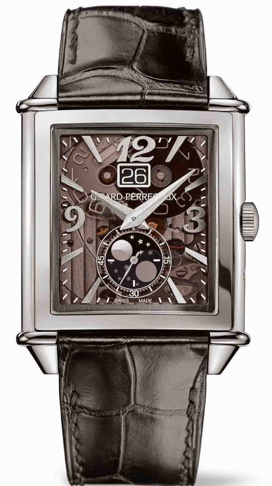 Girard-Perregaux Vintage 1945 XXL Large Date And Moon Phases 25882-11-223-BB6B