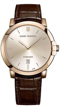 Harry Winston Midnight Automatic 42 mm in Rose Gold MIDAHD42RR001